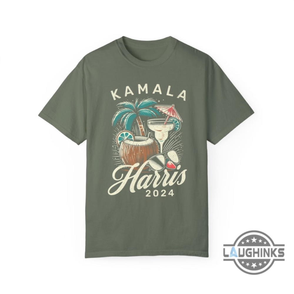 Kamala Harris Coconut Tree Shirt Meme 2024 Voting For Madam President Shirts