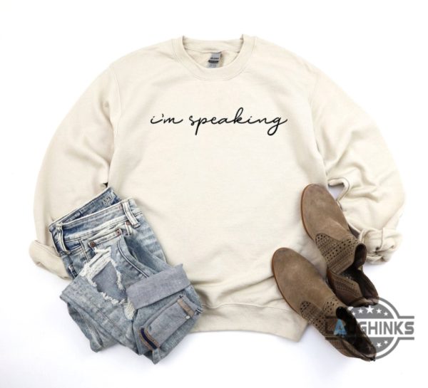 kamala harris im speaking shirt 2024