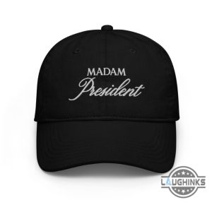 madam president hat kamala harris classic embroidered baseball caps