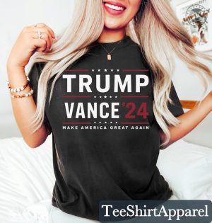 Trump Vance 24 Shirt President Trump Hoodie Jd Vance Sweatshirt Republican Donald Trump Tshirt Trump Supporter Shirt giftyzy 2