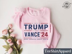 Trump Vance 24 Shirt President Trump Hoodie Jd Vance Sweatshirt Republican Donald Trump Tshirt Trump Supporter Shirt giftyzy 3