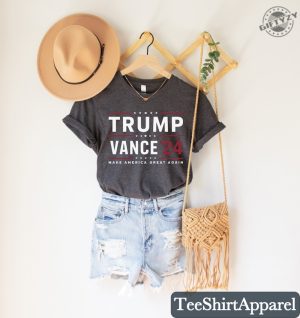 Trump Vance 24 Shirt President Trump Hoodie Jd Vance Sweatshirt Republican Donald Trump Tshirt Trump Supporter Shirt giftyzy 4