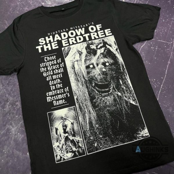 elden ring shadow of the erdtree graphic tee shirt