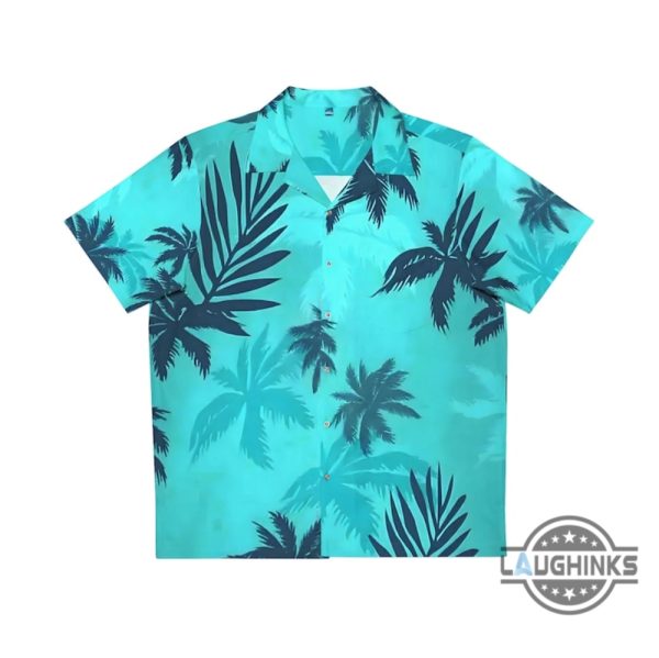 gta vice city shirt grand thef auto tommy vercetti blue hawaiian button up shirts and shorts laughinks 2