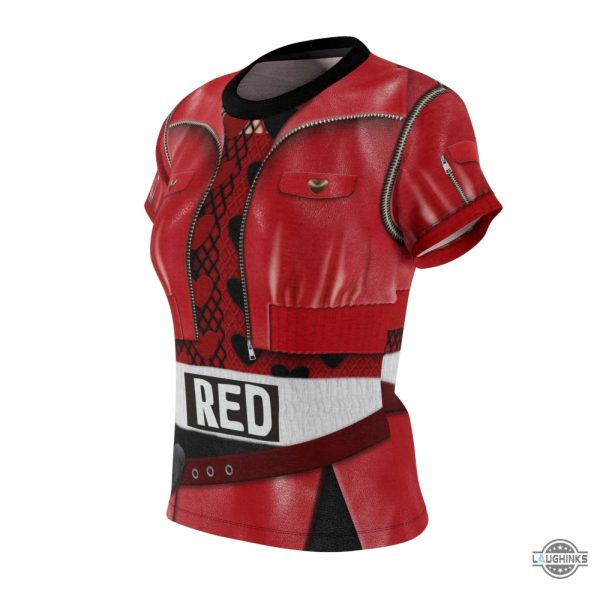 descendants 4 the rise of red costume queen of hearts red jacket cosplay red from descendants costumes laughinks 10