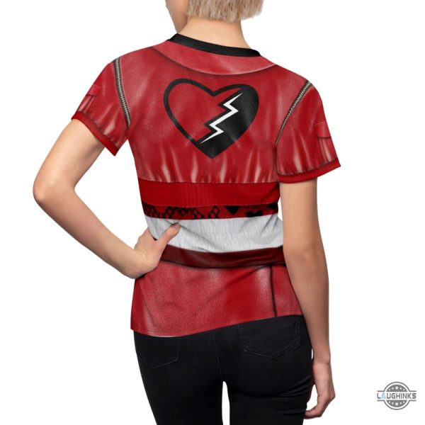 descendants 4 the rise of red costume queen of hearts red jacket cosplay red from descendants costumes laughinks 12