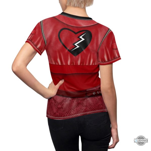 descendants 4 the rise of red costume queen of hearts red jacket cosplay red from descendants costumes laughinks 4