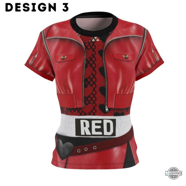 descendants 4 the rise of red costume queen of hearts red jacket cosplay red from descendants costumes laughinks 9