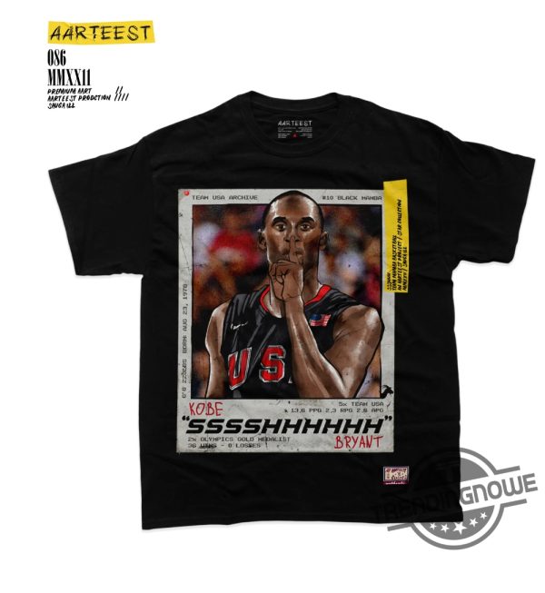 Kobe Bryant Olympics Hand Drawn Shirt Kobe Bryant T Shirt trendingnowe 1