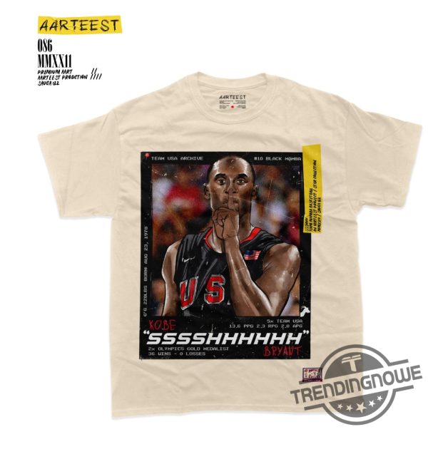 Kobe Bryant Olympics Hand Drawn Shirt Kobe Bryant T Shirt trendingnowe 2