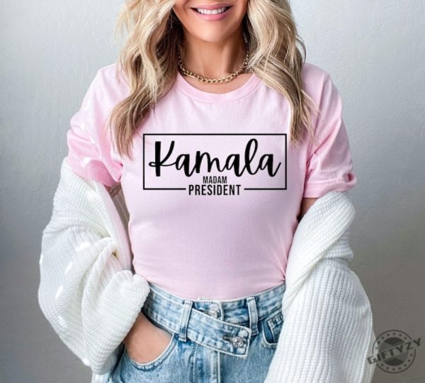 Kamala Madam President Shirt President Kamala Harris 2024 Tshirt I Am Speaking Sweatshirt Kamala For The People Hoodie Kamala Rally Shirt giftyzy 4