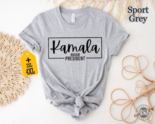 Kamala Madam President Shirt President Kamala Harris 2024 Tshirt I Am Speaking Sweatshirt Kamala For The People Hoodie Kamala Rally Shirt giftyzy 5