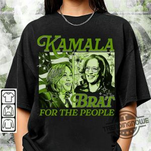 Kamala Brat Comic Shirt Kamala Harris For President 2024 T Shirt Vintage Girl Power Gift Unisex Shirt Hoodie Sweatshirt trendingnowe 3