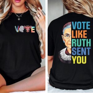 Like Ruth Sent You Shirt Election 2024 Sweatshirt Funny Election 2024 Hoodie Empowering Political Tshirt Cute 2024 Election Shirt giftyzy 1