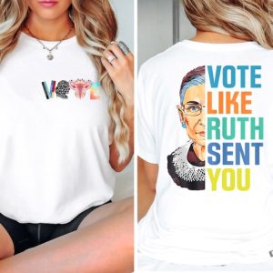 Like Ruth Sent You Shirt Election 2024 Sweatshirt Funny Election 2024 Hoodie Empowering Political Tshirt Cute 2024 Election Shirt giftyzy 2