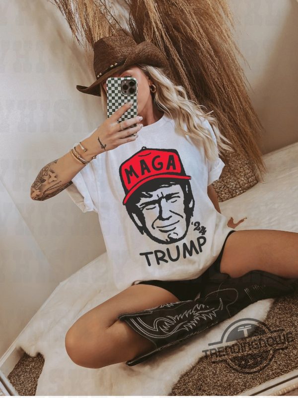 Trump Maga Shirt Donald Trump Thug Life Shirt Viral Thug Life Trump T Shirt Sarcastic Donald Trump Tee Funny Trump 2024 Shirt trendingnowe 1