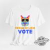 Childless Cat Lady Shirt Cat Lady Shirt Vote Blue Shirt Coconut Tree Harris 47 Shirt Childless Cat Lady Kamala T Shirt 2024 trendingnowe 1