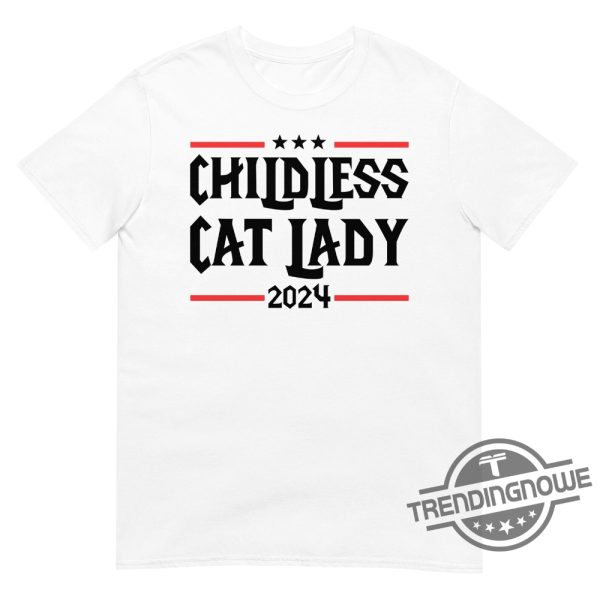 Childless Cat Lady 2024 Shirt Childless Cat Lady Shirt Cat Coconut Tree Harris 47 Shirt Childless Cat Lady Kamala T Shirt 2024 trendingnowe 2