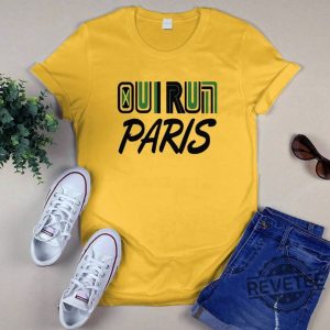 Oui Run Paris T Shirt Oui Run Paris Shirt revetee 2