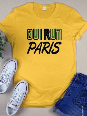 Oui Run Paris T Shirt Oui Run Paris Shirt revetee 2