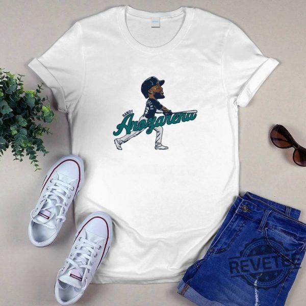 Arozarena Seattle Caricature T Shirt Arozarena Seattle Caricature Shirt revetee 1