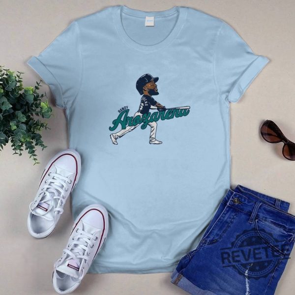 Arozarena Seattle Caricature T Shirt Arozarena Seattle Caricature Shirt revetee 3