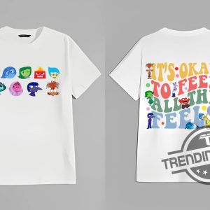 Mixed Emotions Shirt Its Okay To Feel All The Feels Shirt Mental Health Sweatshirt Speech Therapy Tee Disney Inside Out T Shirt trendingnowe 2