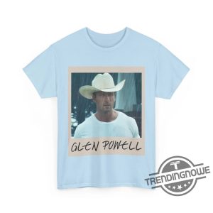 Vintage Glen Powell Shirt If You Feel It Chase It Shirt Glen Powell Cowboy Retro Photo Style Tee trendingnowe 3