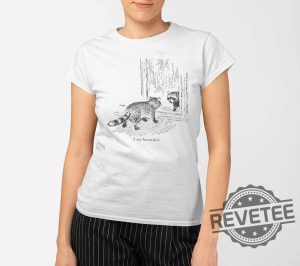 Trash Panda I Am Beautiful Racoon Shirt I Am Beautiful Racoon Shirt revetee 2