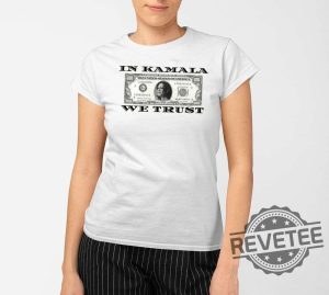 In Kamala We Trust 100 Bill Shirt In Kamala We Trust 100 Bill T Shirt revetee 2