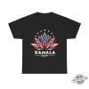 Kamala Harris 2024 Shirt Lotus Symbolism Presidential Campaign Unisex Tee Madam President Kamala Harris 2024 Shirt trendingnowe 1