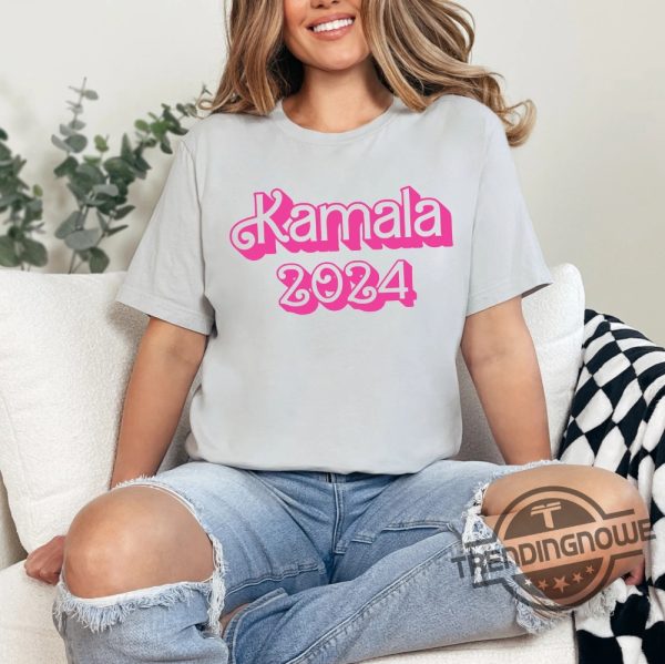 Kamala 2024 Kamala Harris Shirt Madam President Kamala Harris Tee For The People I Am Speaking Kamala Harris Barbie Tee trendingnowe 1