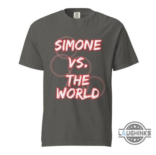 simone biles shirt simone vs the world tee paris olympics team usa gymnastics shirts 2024 laughinks 2