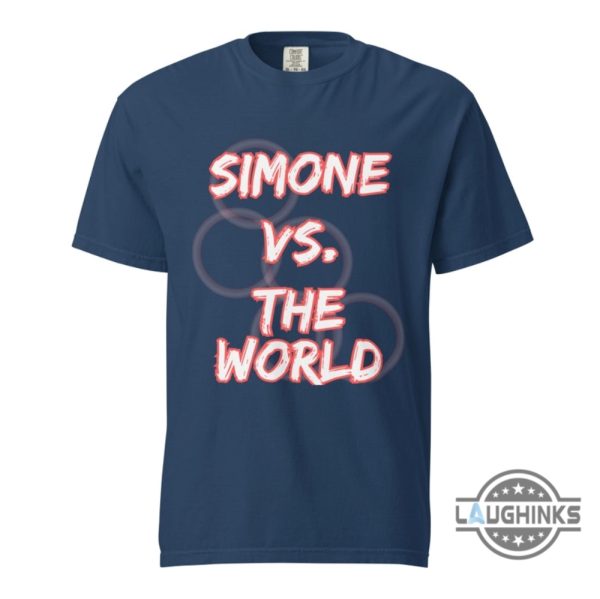 simone biles shirt simone vs the world tee paris olympics team usa gymnastics shirts 2024 laughinks 3