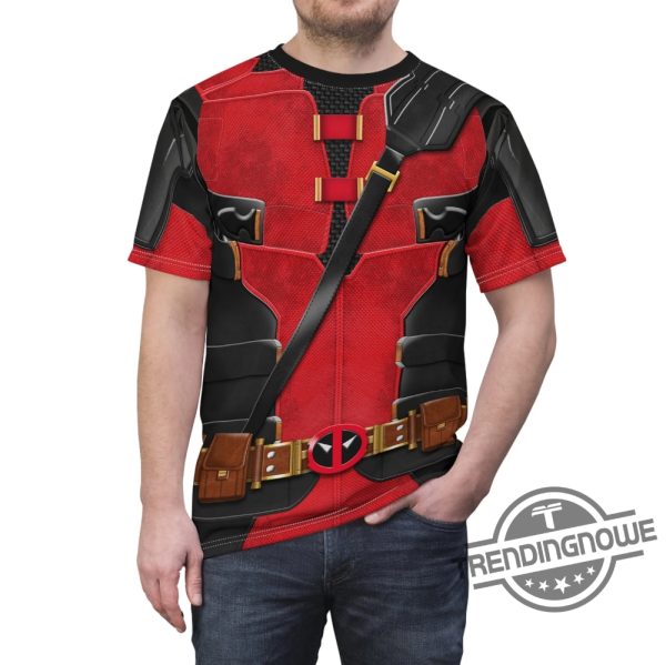 Deadpool Shirt Deadpool And Wolverine Character Costume Mutant Human Cosplay Halloween Event Apparel Comic Con Outfit trendingnowe 1