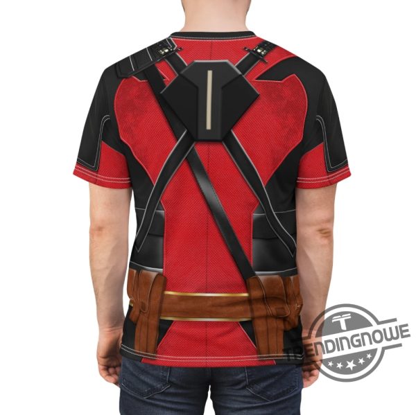 Deadpool Shirt Deadpool And Wolverine Character Costume Mutant Human Cosplay Halloween Event Apparel Comic Con Outfit trendingnowe 2