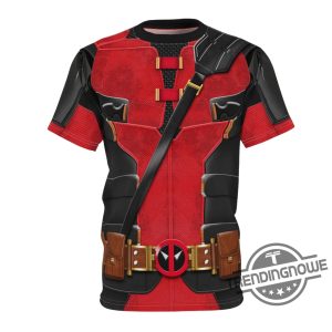 Deadpool Shirt Deadpool And Wolverine Character Costume Mutant Human Cosplay Halloween Event Apparel Comic Con Outfit trendingnowe 3