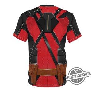 Deadpool Shirt Deadpool And Wolverine Character Costume Mutant Human Cosplay Halloween Event Apparel Comic Con Outfit trendingnowe 4