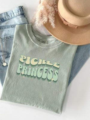 Funny Pickle Shirt Retro Pickle Princess T Shirt Pickle Lovers Clothing Pickle Princess Shirt revetee 5