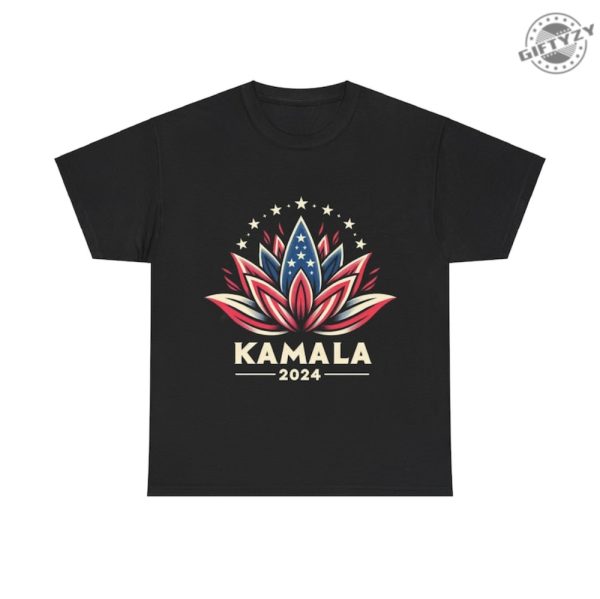 Kamala Harris 2024 Lotus Symbolism Presidential Campaign Unisex Shirt giftyzy 1