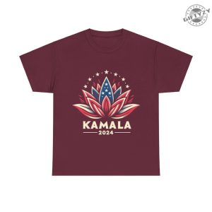 Kamala Harris 2024 Lotus Symbolism Presidential Campaign Unisex Shirt giftyzy 2