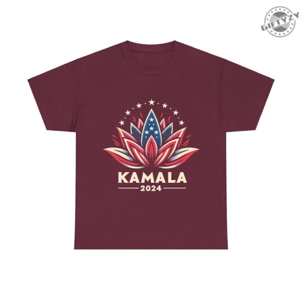 Kamala Harris 2024 Lotus Symbolism Presidential Campaign Unisex Shirt giftyzy 2