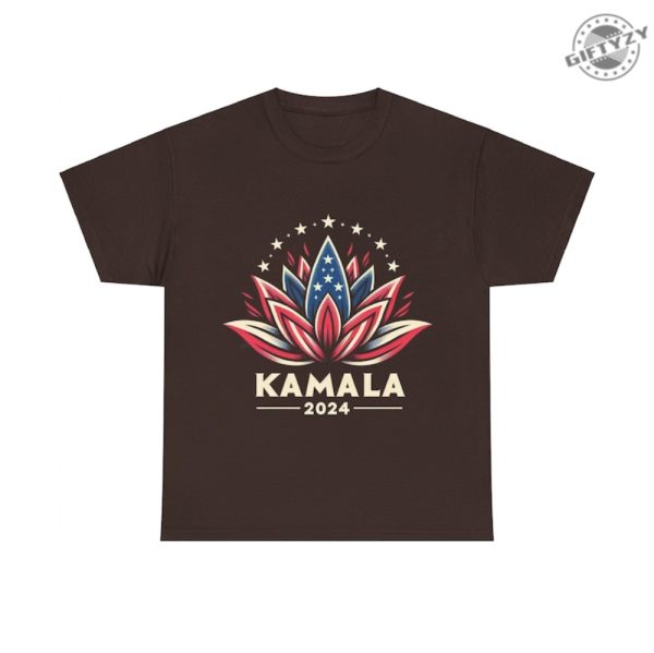 Kamala Harris 2024 Lotus Symbolism Presidential Campaign Unisex Shirt giftyzy 3