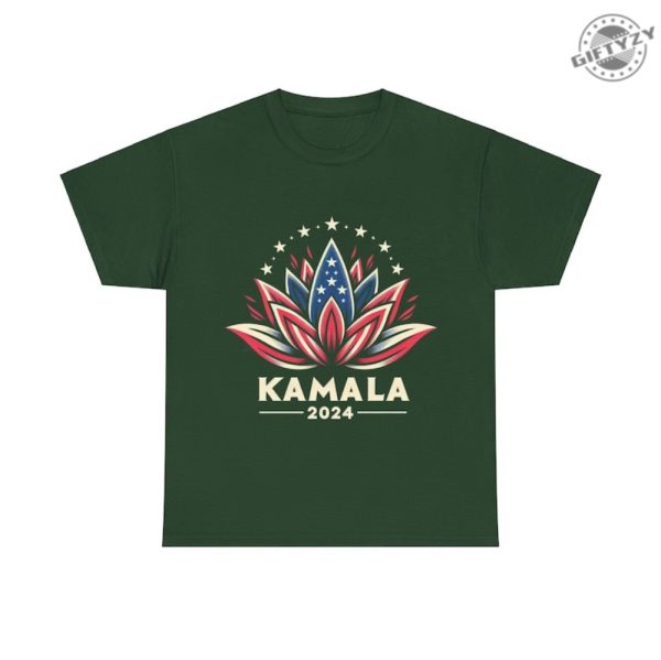 Kamala Harris 2024 Lotus Symbolism Presidential Campaign Unisex Shirt giftyzy 4