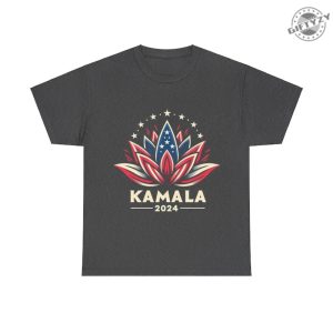 Kamala Harris 2024 Lotus Symbolism Presidential Campaign Unisex Shirt giftyzy 5