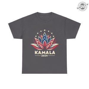 Kamala Harris 2024 Lotus Symbolism Presidential Campaign Unisex Shirt giftyzy 6