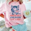 Miserable Childless Cat Ladies Shirt Childless Cat Lady T Shirt Childless Cat Lady T Shirt revetee 1