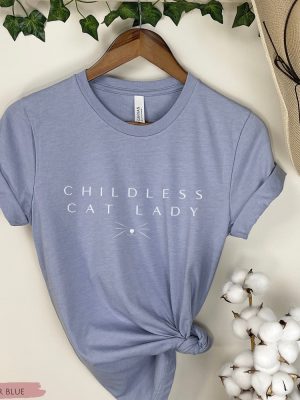 Childless Cat Lady T Shirt Elections 2024 Shirt Miserable Childless Shirt Childless Cat Lady T Shirt revetee 3