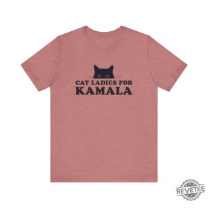 Cat Ladies For Kamala T Shirt Childless Cat Lady Shirt Elect Kamala Harris Childless Cat Lady T Shirt revetee 2