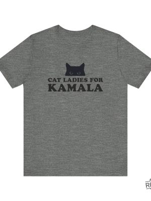 Cat Ladies For Kamala T Shirt Childless Cat Lady Shirt Elect Kamala Harris Childless Cat Lady T Shirt revetee 3